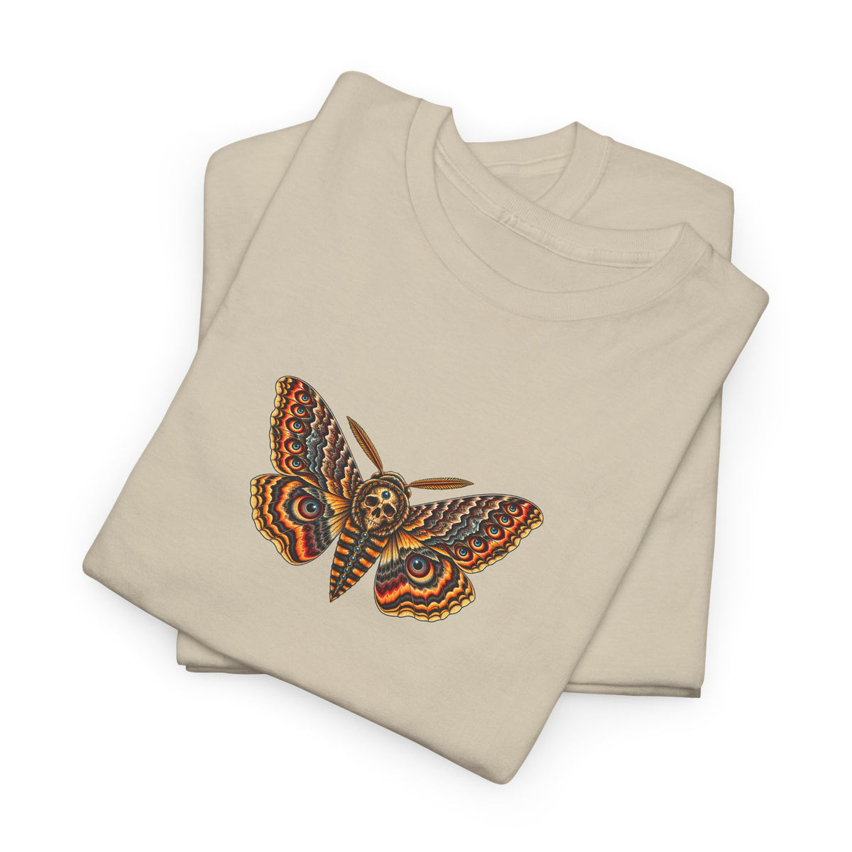 Mystical Moth and Sacred Geometry Graphic Tee