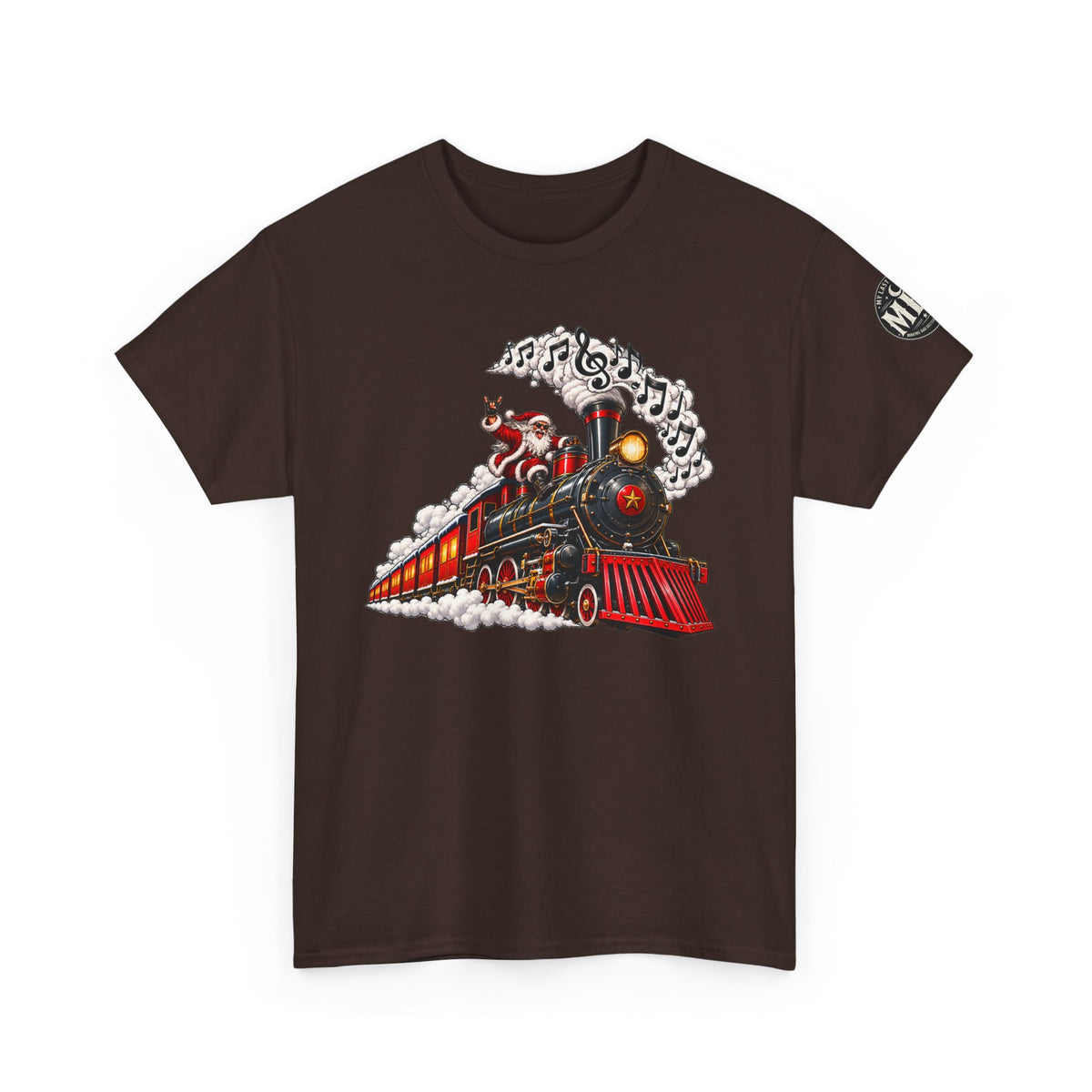Vintage Steam Train Graphic T-Shirt