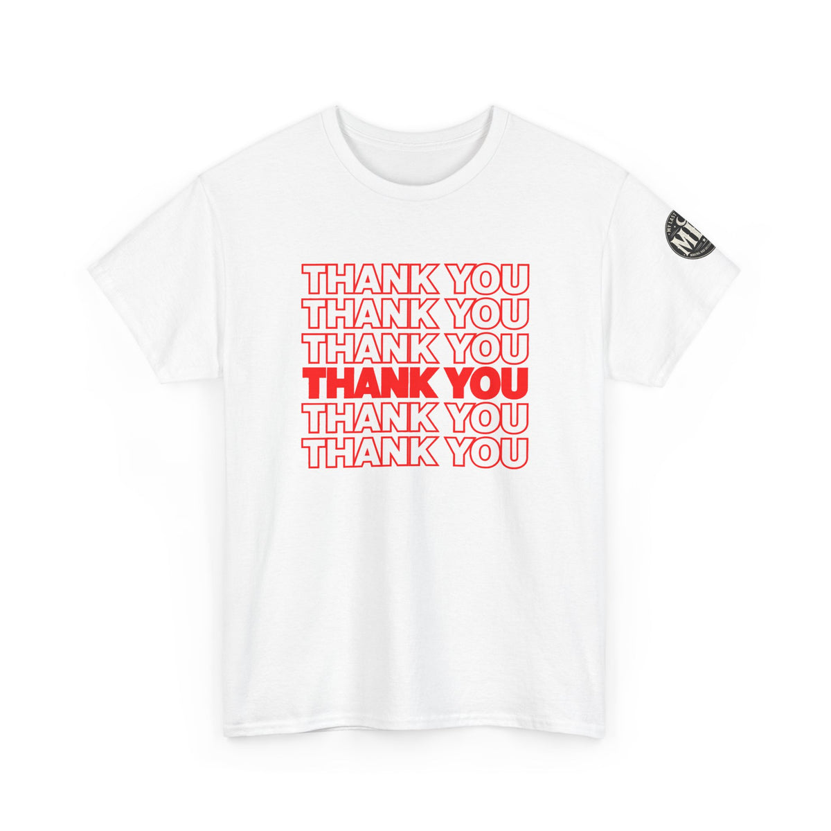 Thank You !!! in memory of plastic Thank you bags