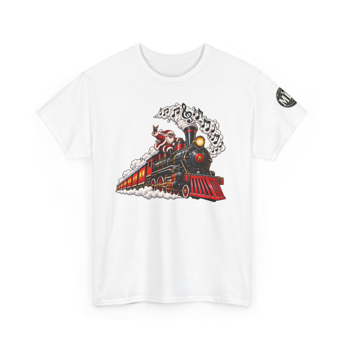 Vintage Steam Train Graphic T-Shirt