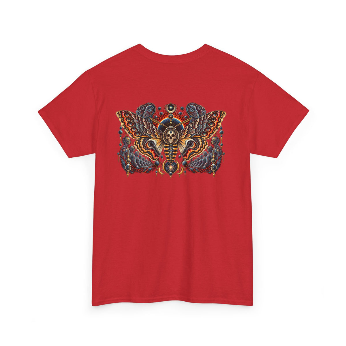 Mystical Moth and Sacred Geometry Graphic Tee