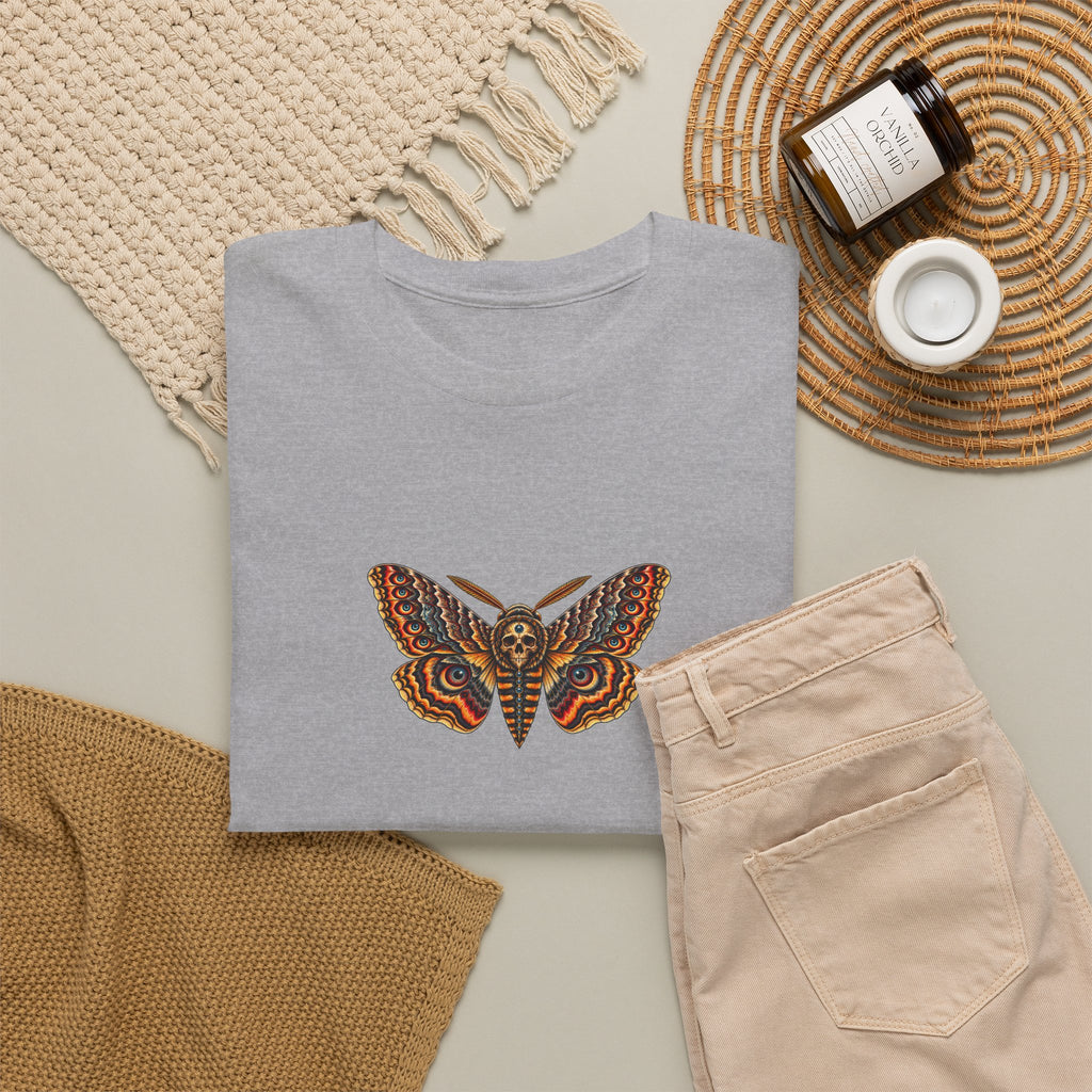 Mystical Moth and Sacred Geometry Graphic Tee
