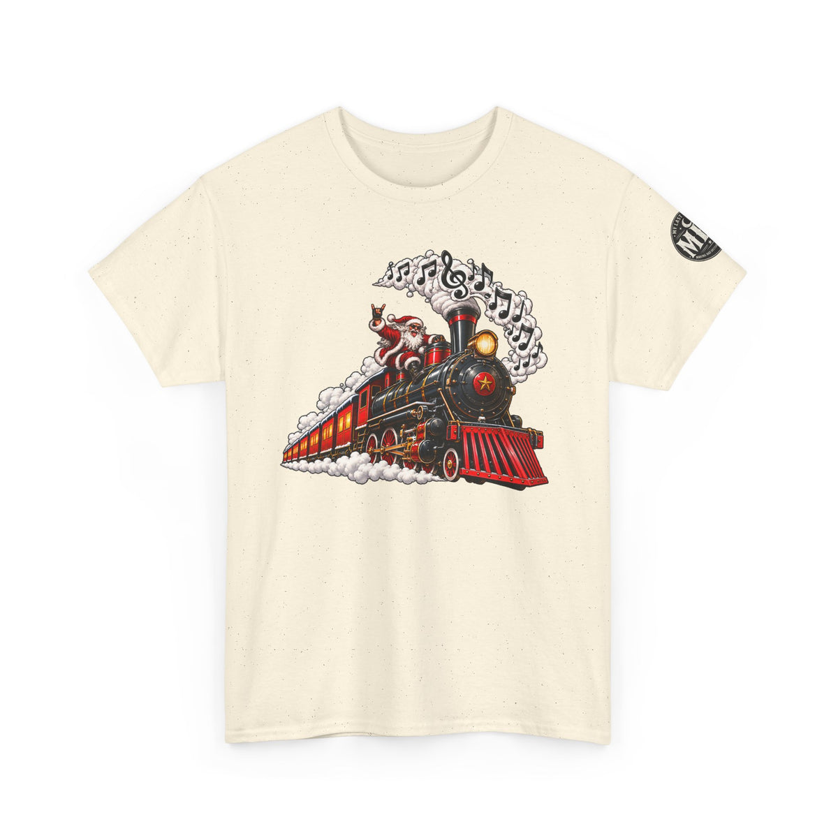 Vintage Steam Train Graphic T-Shirt