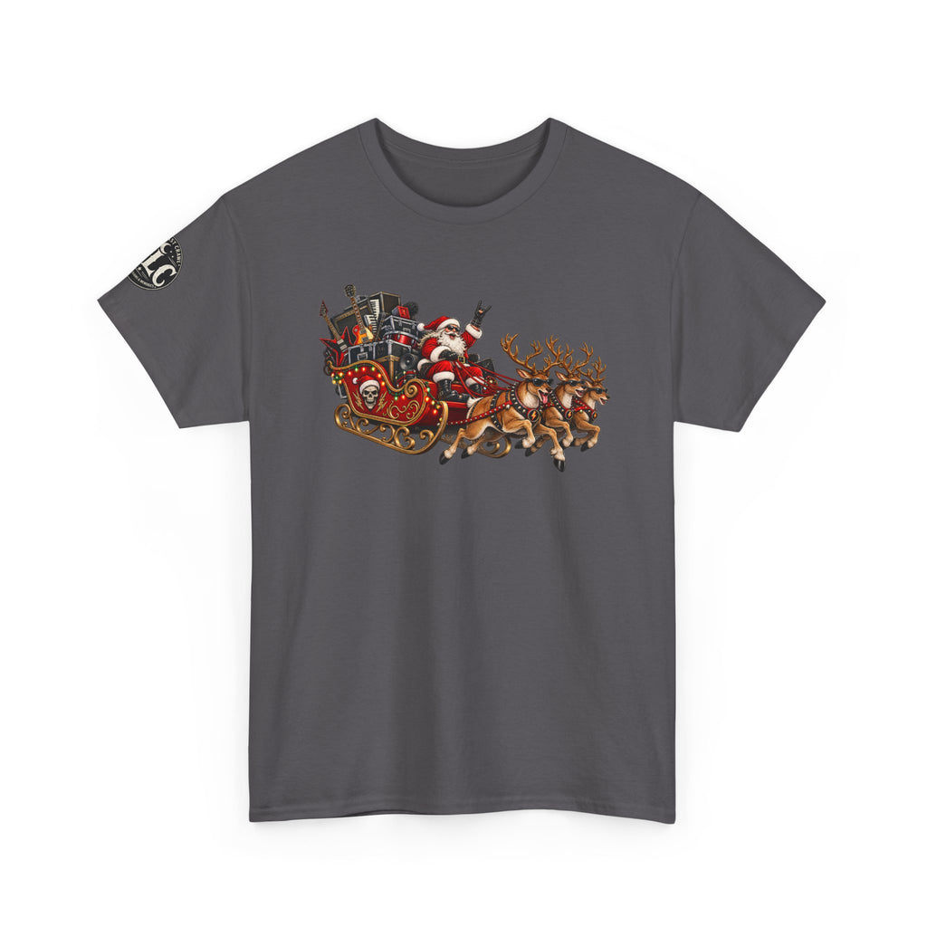 Festive Santa Sleigh Christmas T-Shirt