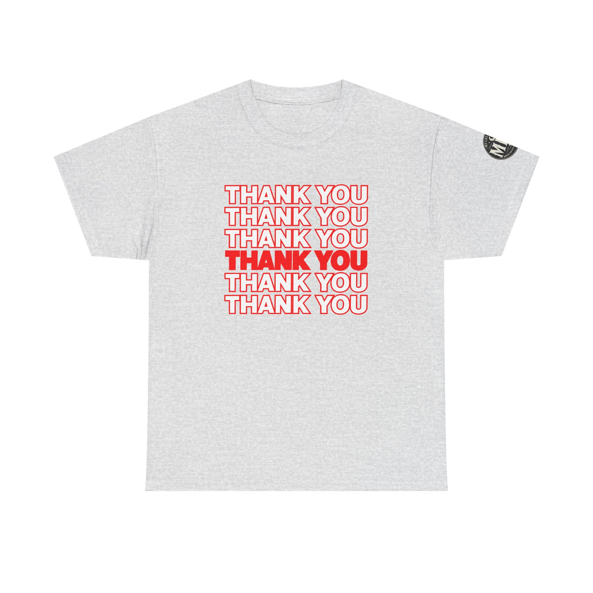 Thank You !!! in memory of plastic Thank you bags