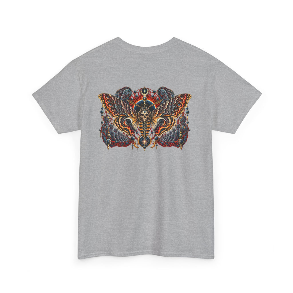 Mystical Moth and Sacred Geometry Graphic Tee