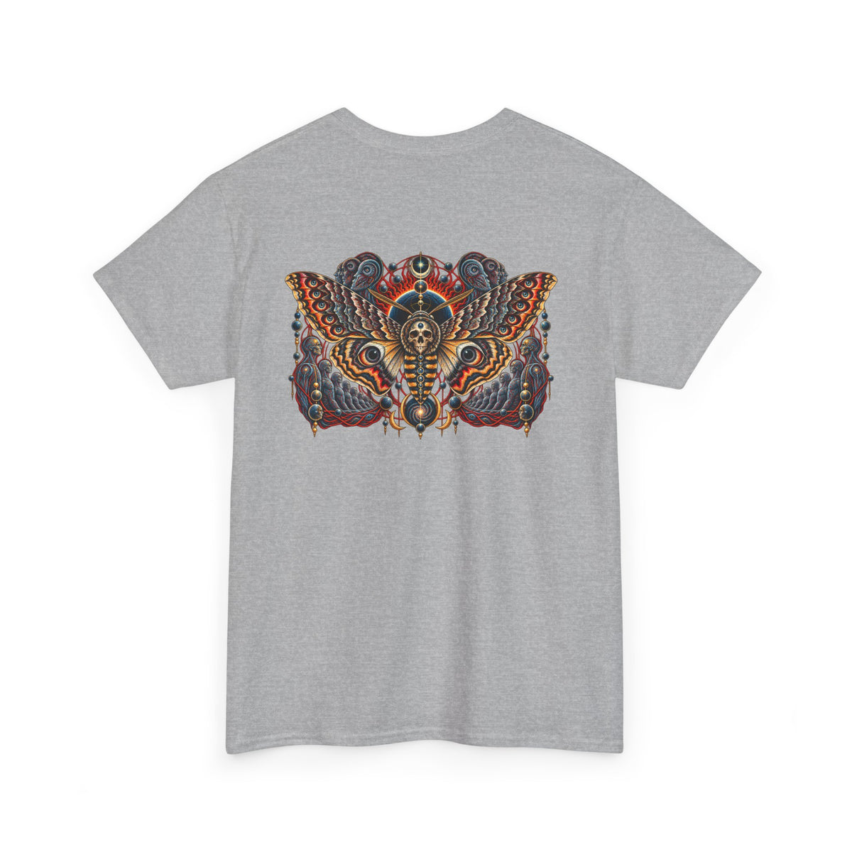Mystical Moth and Sacred Geometry Graphic Tee