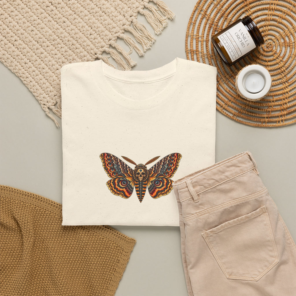 Mystical Moth and Sacred Geometry Graphic Tee