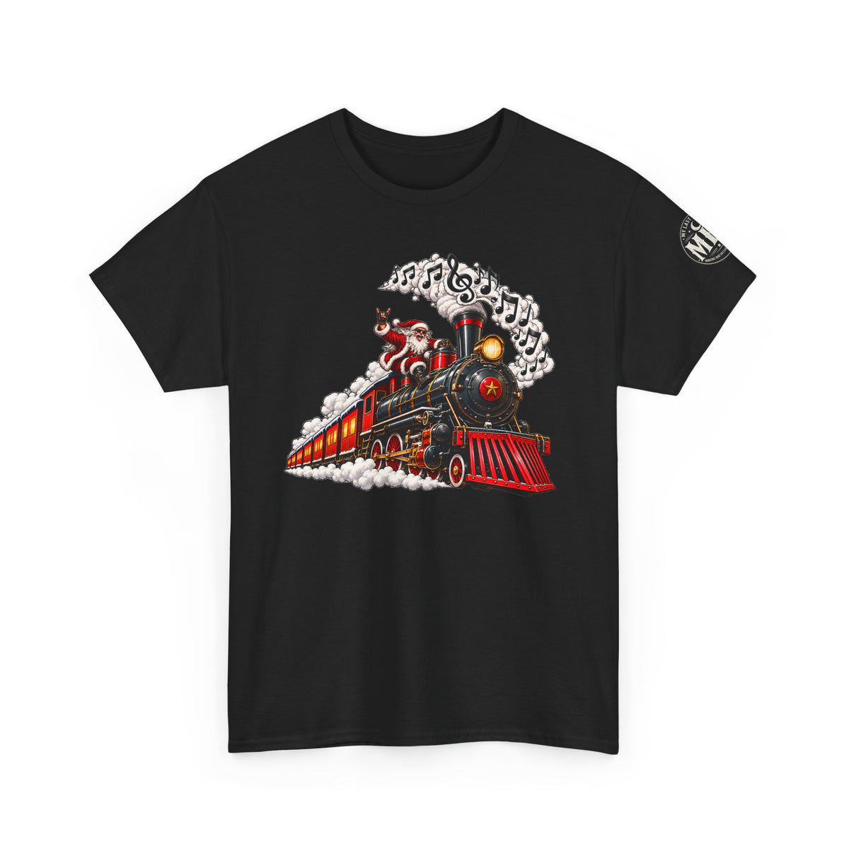 Vintage Steam Train Graphic T-Shirt