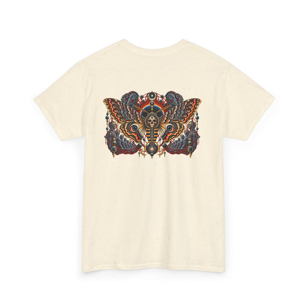 Mystical Moth and Sacred Geometry Graphic Tee