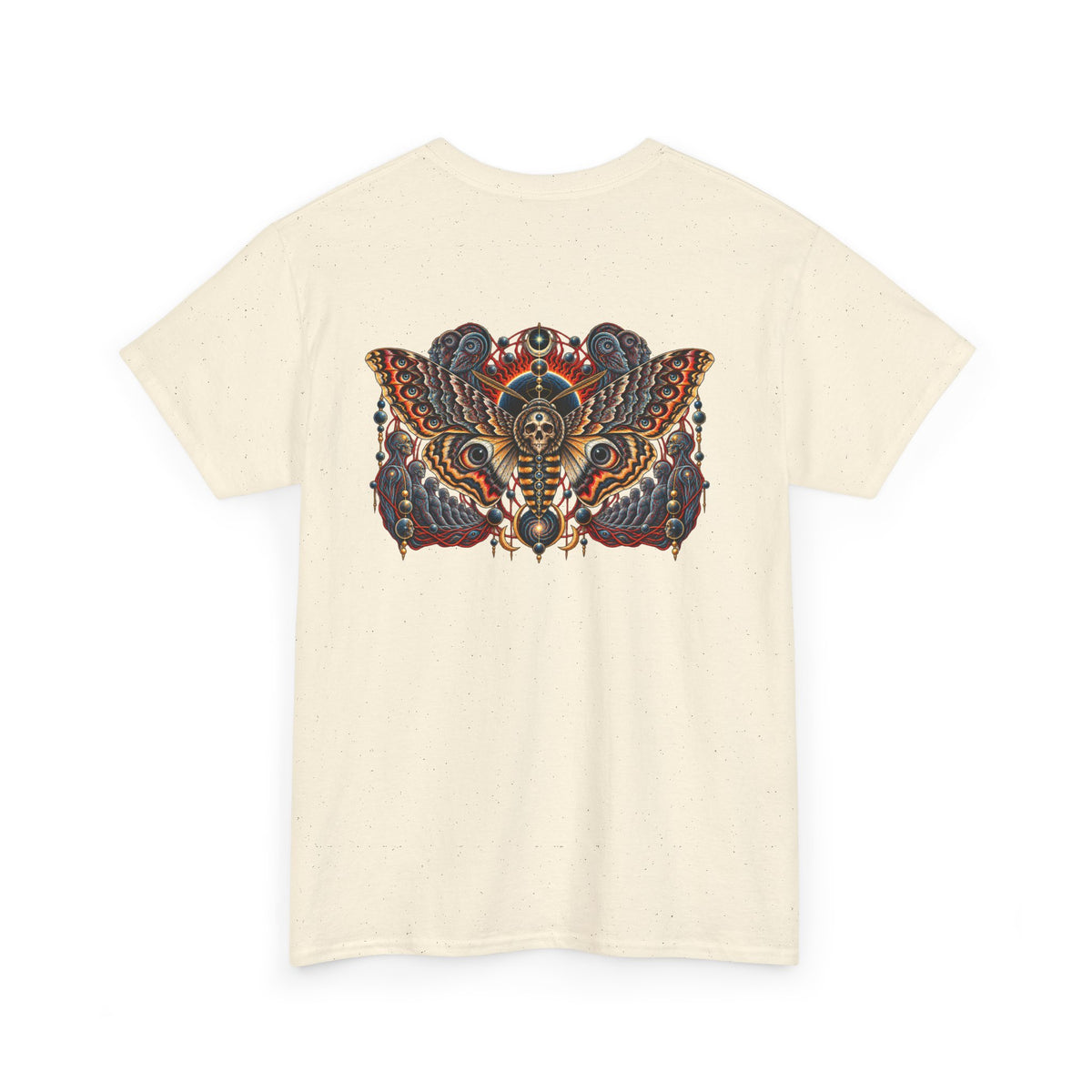 Mystical Moth and Sacred Geometry Graphic Tee
