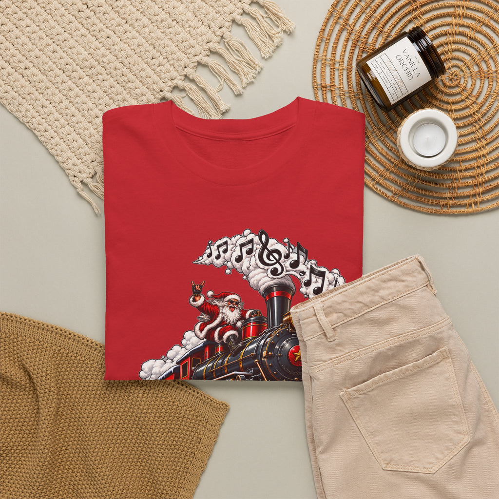 Vintage Steam Train Graphic T-Shirt