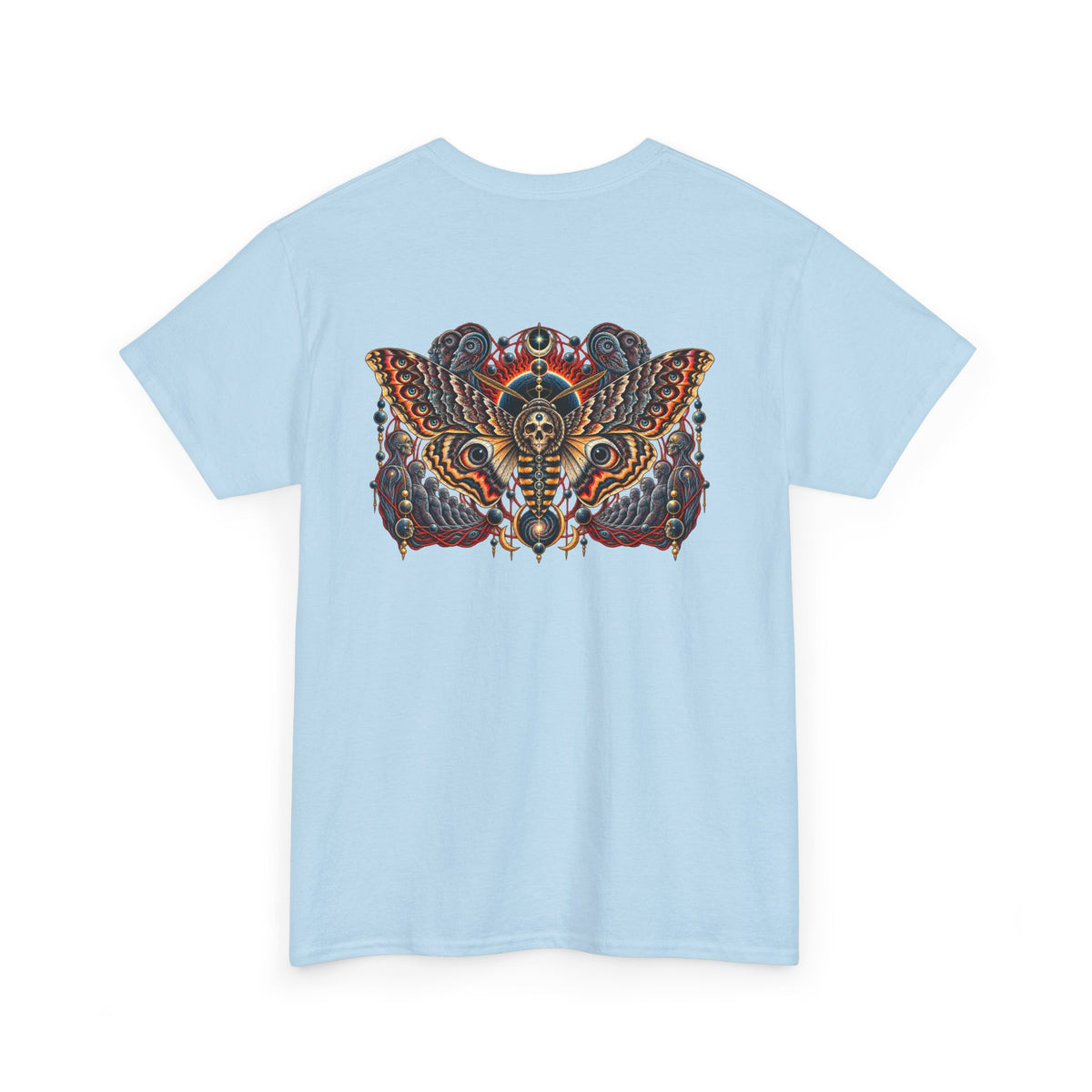Mystical Moth and Sacred Geometry Graphic Tee