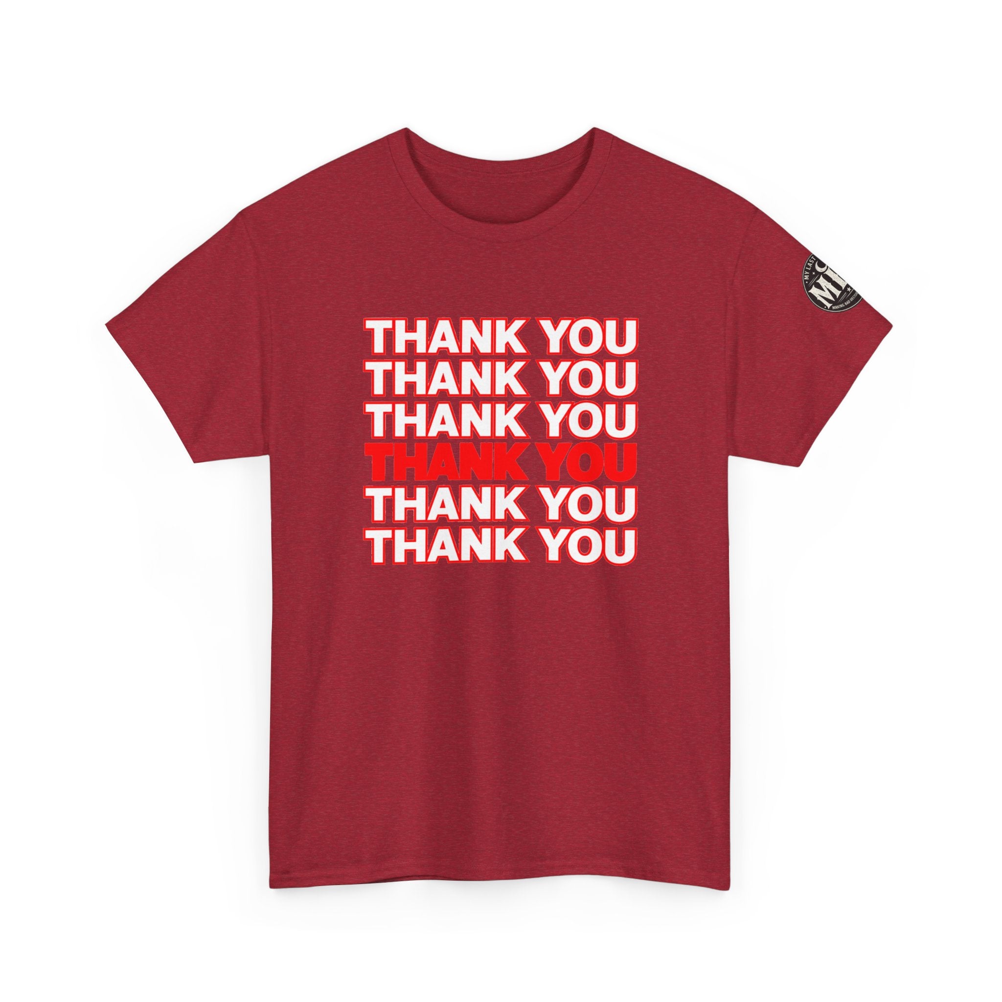 Thank You !!! in memory of plastic Thank you bags