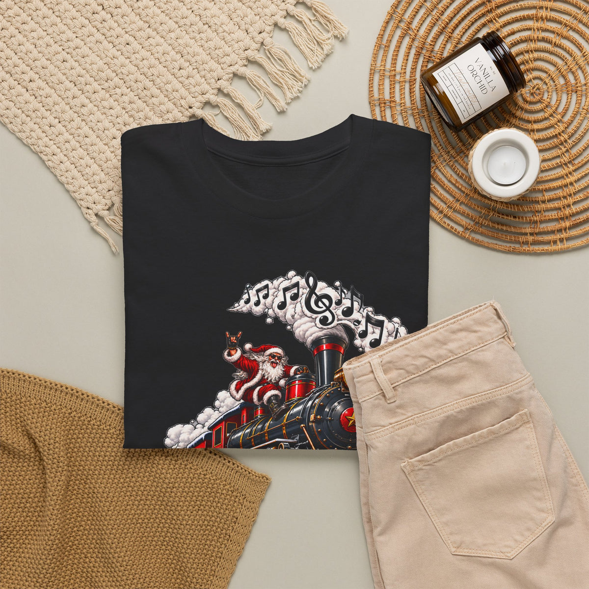 Vintage Steam Train Graphic T-Shirt
